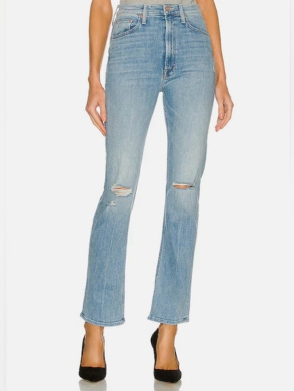 MOTHER High Waisted Rider Skimp Jeans